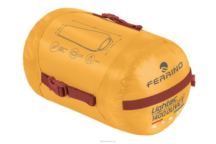 unisex Ferrino Schlafsack Lightech 1400 Duvet RDS Daunen B2NV369