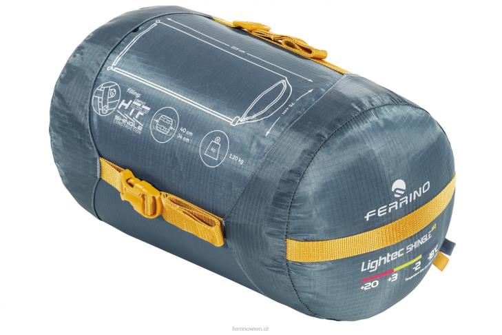 unisex Ferrino Schlafsack Lightech Schindel sq zip rechts blau B2NV378