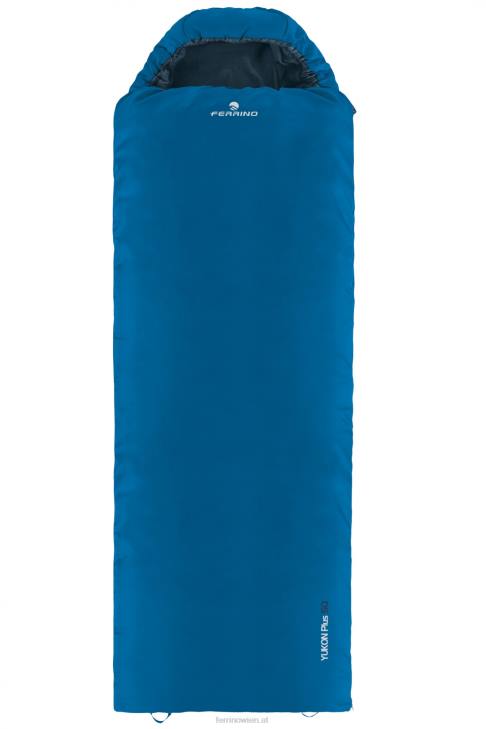 unisex Ferrino schlafsack yukon plus sq zip rechts blau B2NV395