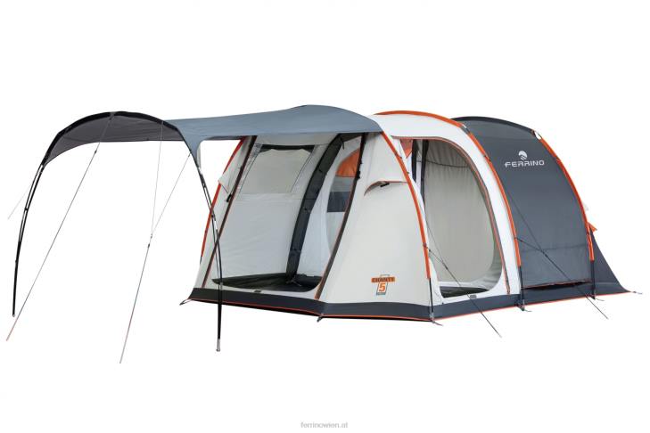 unisex Ferrino zelt chanty 5 deluxe weiß B2NV492