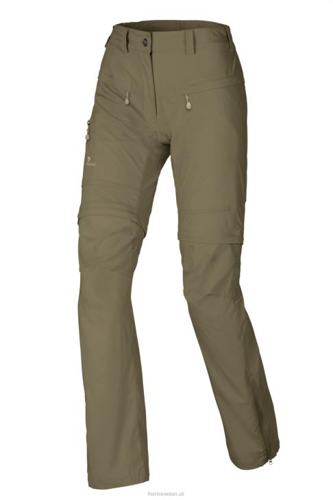 Frauen Ferrino Masai Hose Frau dunkelgrün B2NV351