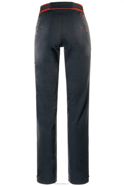 Frauen Ferrino navarino hosen frau schwarz B2NV336
