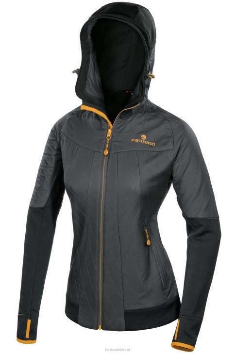 Frauen Ferrino Mulhacen-Jacke Frau schwarz B2NV358