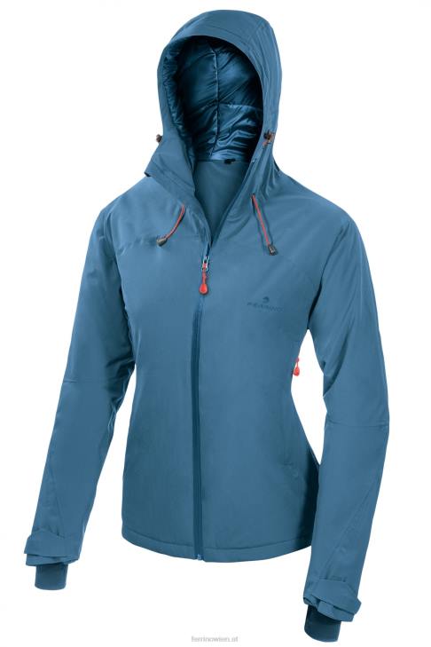 Frauen Ferrino jenissei jacke damen misty blue B2NV356