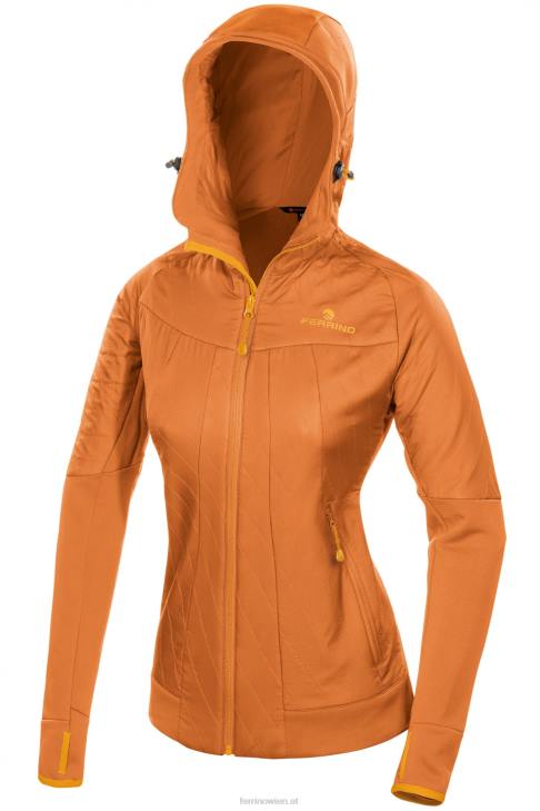 Frauen Ferrino mulhacen jacke damen dunkelorange B2NV359