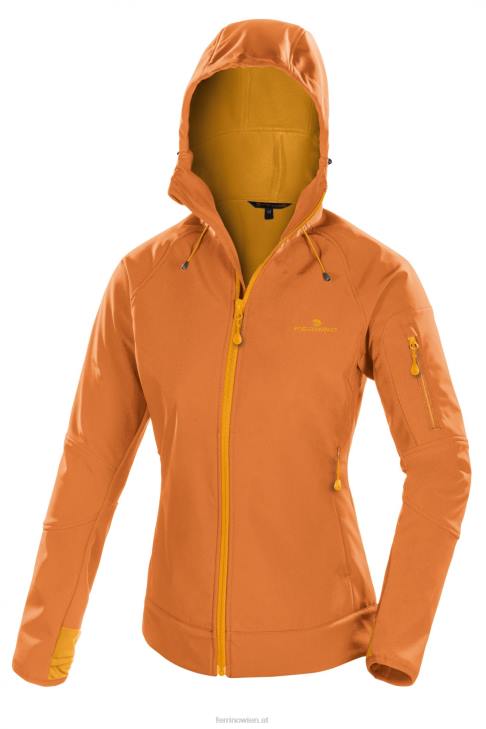 Frauen Ferrino tobol jacke damen dunkelorange B2NV299