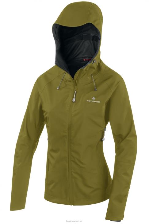Frauen Ferrino valdez jacke damen moosgrün B2NV296
