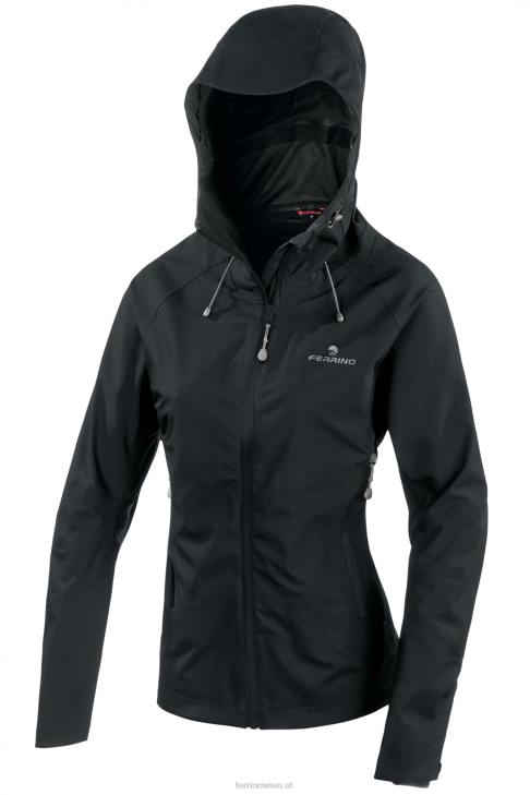 Frauen Ferrino valdez jacke damen schwarz B2NV297