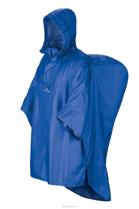 Frauen Ferrino Wanderer Regenmantel blau B2NV229