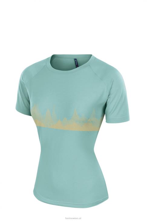 Frauen Ferrino coruel t-shirt damen light sky B2NV321