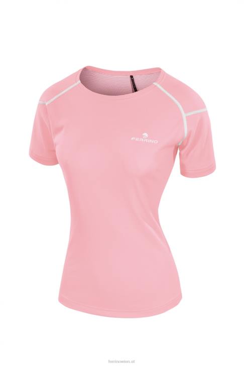 Frauen Ferrino kasai t-shirt damen rosa romantik B2NV324