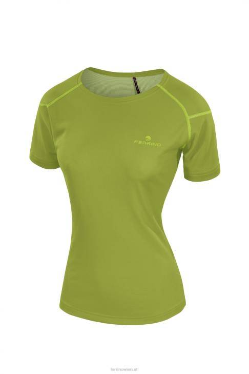 Frauen Ferrino kasai t-shirt damen salbeigrün B2NV323