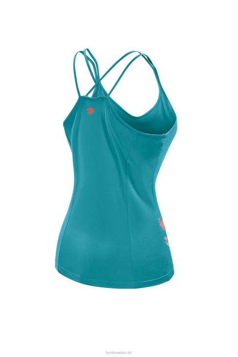 Frauen Ferrino kenai tank frau korallenblau B2NV329