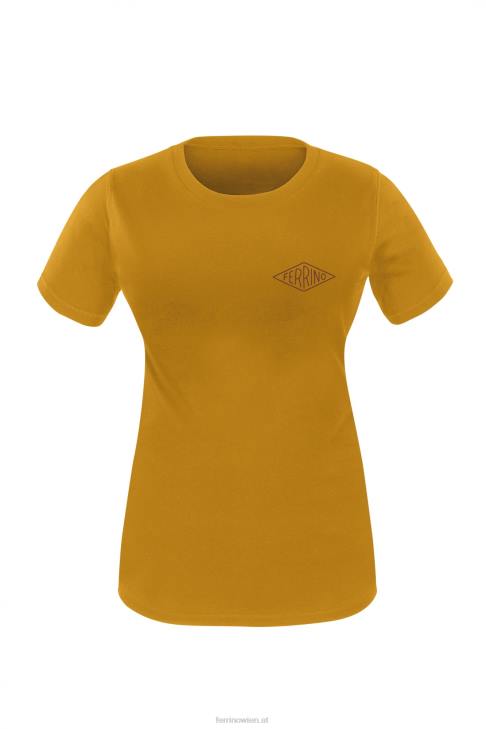 Frauen Ferrino retro t frau senf B2NV334