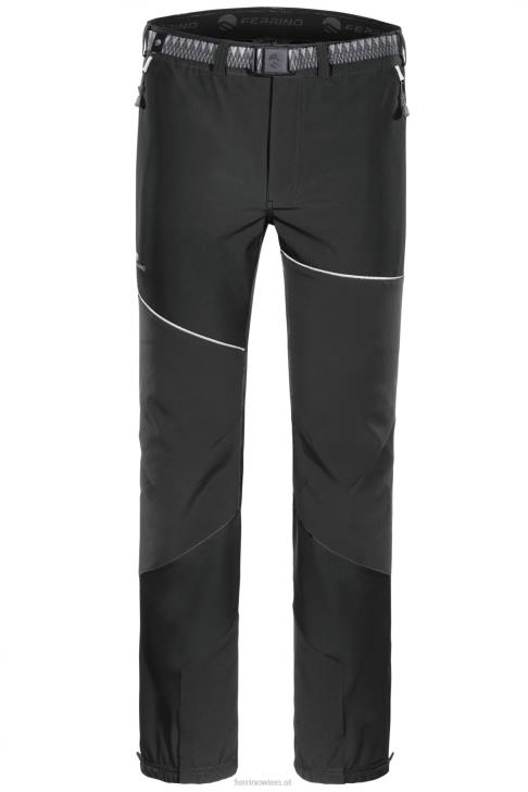 Männer Ferrino gerlach hose herren schwarz B2NV269