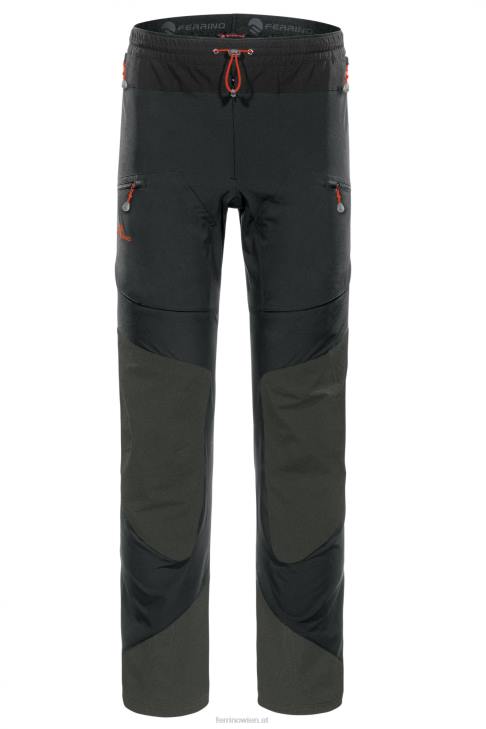 Männer Ferrino lachlan hose mann schwarz B2NV193