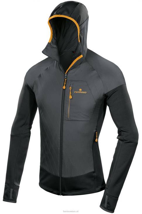 Männer Ferrino Mulhacen-Jacke Mann schwarz B2NV261