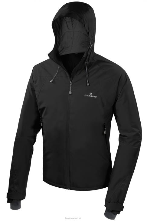 Männer Ferrino jenissei jacke mann schwarz B2NV257