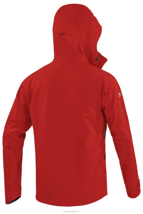 Männer Ferrino valdez jacke herren dunkelrot B2NV135