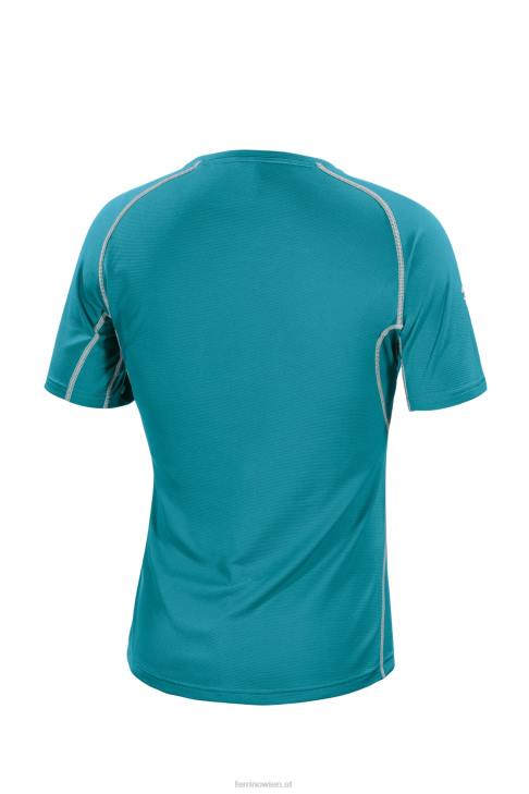 Männer Ferrino jaspis t-shirt herren korallenblau B2NV182