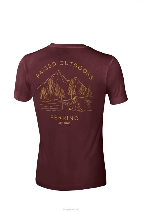 Männer Ferrino retro t mann cordovan B2NV184