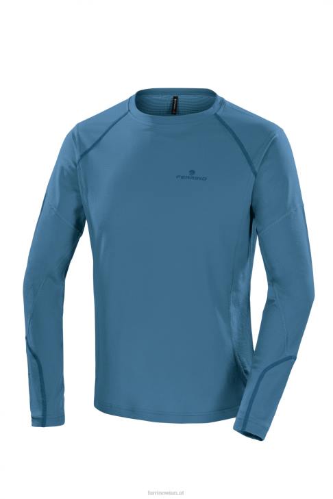 Männer Ferrino weisshorn t-shirt herren nebelblau B2NV165