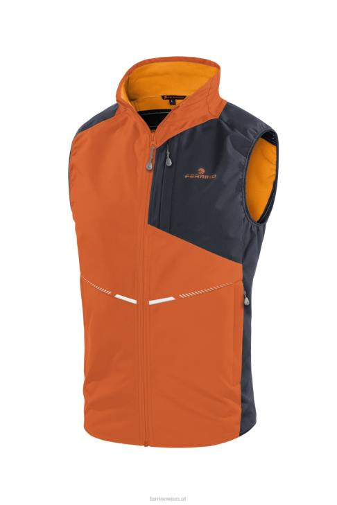 unisex Ferrino draa weste unisex warm orange B2NV142